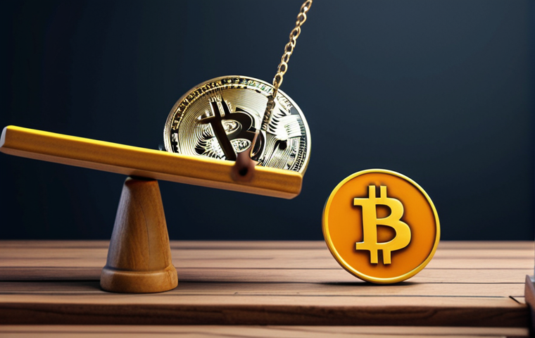 ** Risk management in crypto investing. Show a person thoughtfully considering investments while being mindful of potential losses. Focus on a balance between excitement and caution.
**